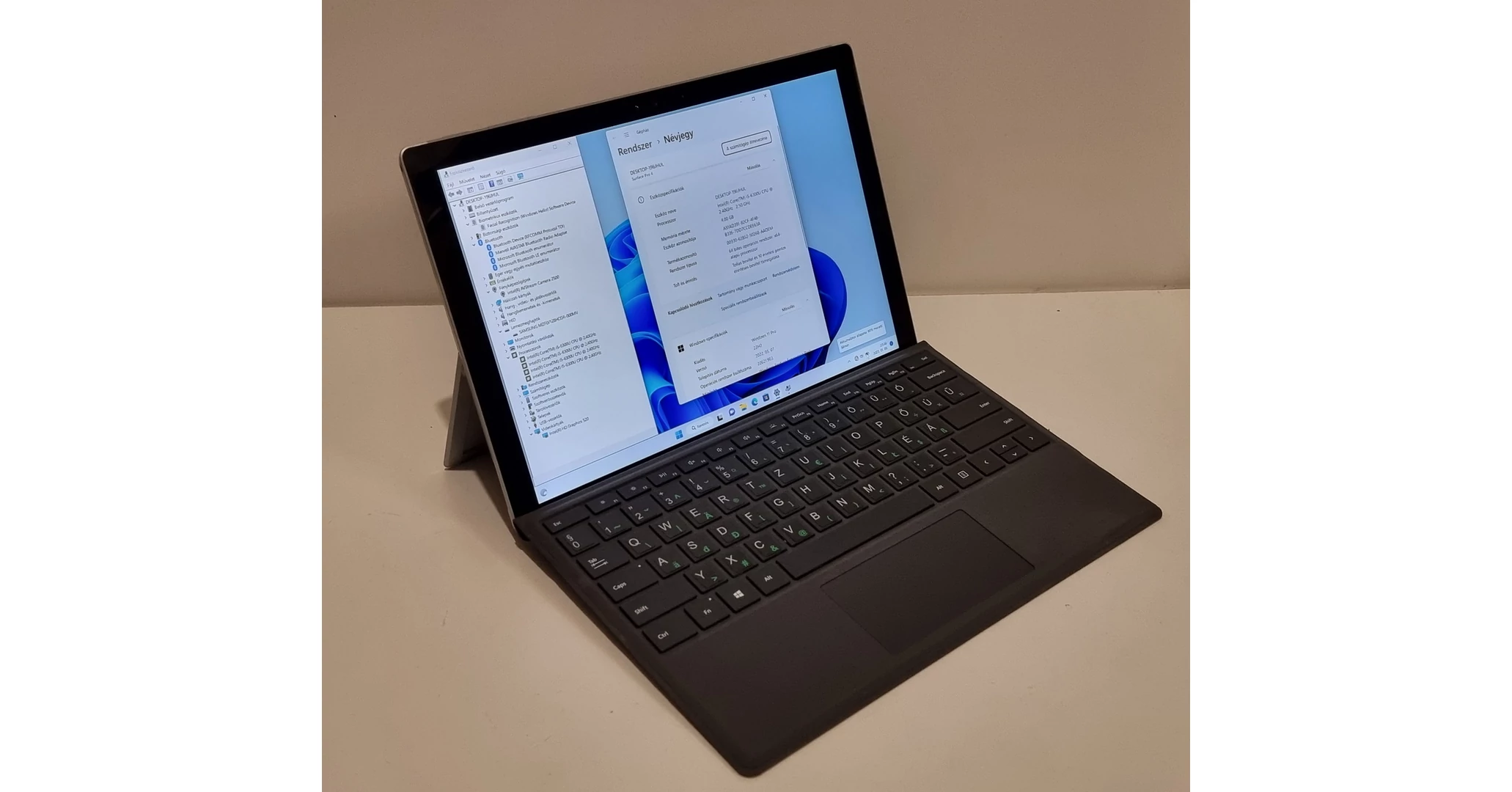Microsoft Surface Pro 4, 12.3 QHD Érintős, Intel® Core™ I5-6300U ...