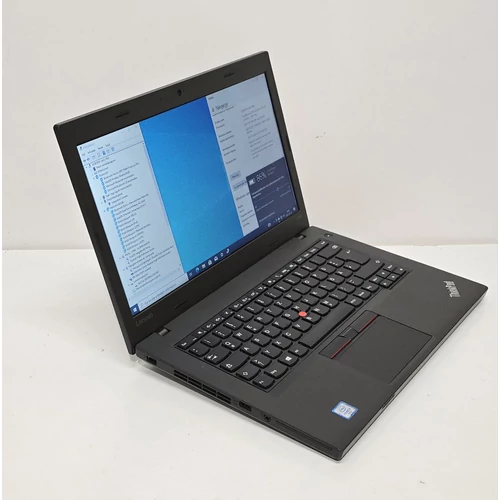 Lenovo Thinkpad L460 Notebook/Laptop, 14"  HD Kijelző,  Intel® Core™ I5-6200U processzor, 8GB DDR3 Memória, 250GB SSD,  Bővítési lehetőségek, eredeti Microsoft Windows 10