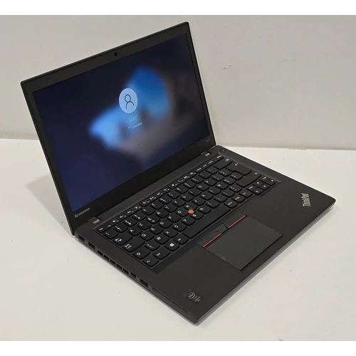 Lenovo Thinkpad T450S Notebook/Laptop, 14"  HD+ Kijelző,  Intel® Core™ I5-5300U processzor, 8GB DDR3 Memória, 128GB SSD,  Bővítési lehetőségek, eredeti Microsoft Windows 10
