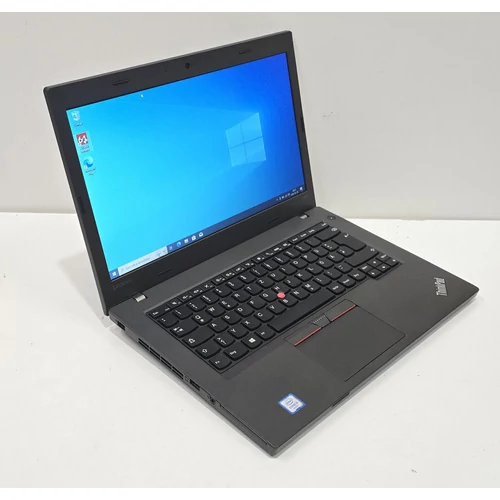 Lenovo Thinkpad L460 Notebook/Laptop, 14"  HD Kijelző,  Intel® Core™ I3-6100U processzor, 8GB DDR3 Memória, 128GB SSD,  Bővítési lehetőségek, eredeti Microsoft Windows 10