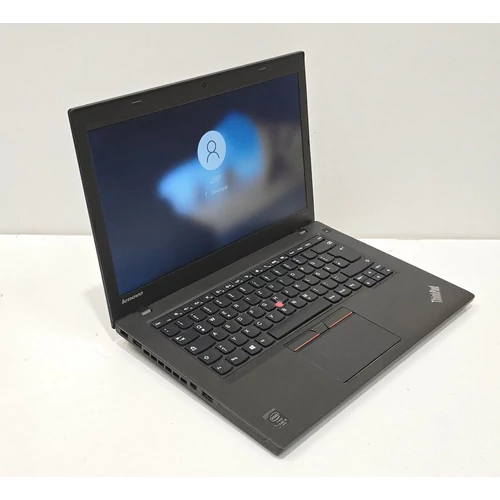 Lenovo Thinkpad T450 Notebook/Laptop, 14"  HD Kijelző,  Intel® Core™ I5-5300U processzor, 8GB DDR3 Memória, 128GB SSD,  Bővítési lehetőségek, eredeti Microsoft Windows 10