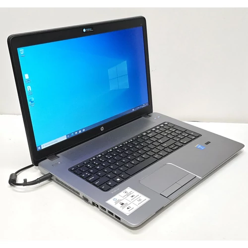 HP ProBook 470 G1 Notebook/Laptop, 17,3"  HD+ Kijelző,  Intel® Core™ I5-4200M processzor, 8GB DDR3 Memória, 500GB HDD, AMD Videokártya, Bővítési lehetőseg, eredeti Microsoft Windows 10