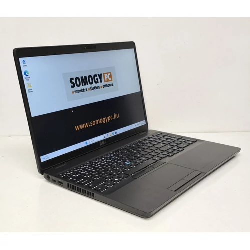 Dell Latitude 5500  Notebook/Laptop, 15,6" FHD IPS Kijelző,  Intel® Core™ i7-8665U Processzor, 16GB DDR4 Memória, 256GB NVMe SSD, Bővítési lehetőségek, eredeti Microsoft Windows  11