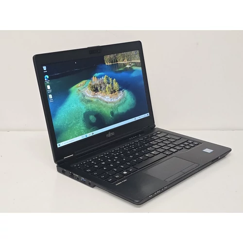 Fujitsu LifeBook U728 , Notebook/Laptop, 12,5  FHD  Kijelző,  Intel® Core™ i5-8250U  processzor, 8GB DDR4 Memória,  256GB NVMe SSD,  Bővítési lehetőségek, eredeti Microsoft Windows 10/11