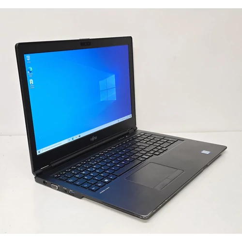 Fujitsu LifeBook U758 , Notebook/Laptop, 15,6"  FHD  Kijelző,  Intel® Core™ i5-8250U  processzor, 8GB DDR4 Memória,  256GB NVMe SSD,  Bővítési lehetőségek, eredeti Microsoft Windows 10/11