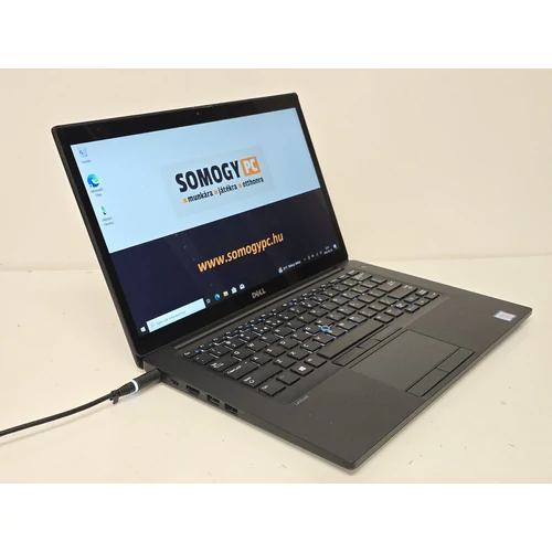 Dell Latitude 7480  Notebook/Laptop, 14"  FHD Érintőkijelző,  Intel® Core™ I5-6300U  processzor, 8GB DDR4 Memória, 256GB NVMe  SSD, Bővítési lehetőségek, eredeti Microsoft Windows 10/11
