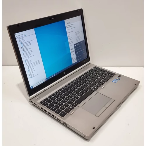 HP EliteBook 8560p, Notebook/Laptop, 15,6" HD  Kijelző,  Intel® Core™ I5-2520M processzor, 8GB DDR3 Memória, 250GB SSD, eredeti Microsoft Windows 10 