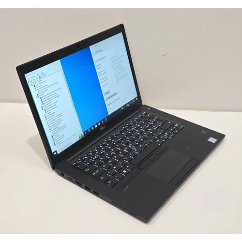 Dell Latitude 7480 Notebook/Laptop, 14"  FULL HD IPS Kijelző,  Intel® Core™ I5-6300U processzor, 8GB DDR4 Memória, 256GB M.2 SSD, eredeti Microsoft Windows 10