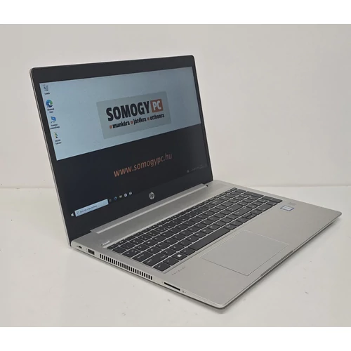 HP ProBook 450 G6  Notebook/Laptop, 15,6"  FHD Kijelző, Intel® Core™ i3-8145U processzor, 8GB DDR4 Memória, 256GB SSD, Bővítési lehetőségek, eredeti Microsoft Windows 10/11