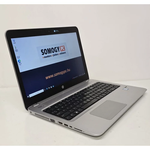 HP ProBook 450 G4  Notebook/Laptop, 15,6"  FHD Kijelző, Intel® Core™ i5-7200U processzor, 8GB DDR4 Memória, 128GB SSD, Bővítési lehetőségek, eredeti Microsoft Windows 10/11