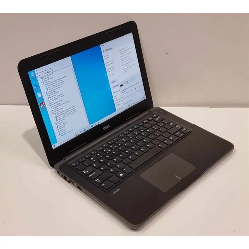 Szépséghibás, DELL Latitude 3380, Notebook/Laptop, 13,3" HD Kijelző,  Intel® Core™ I5-7200U processzor, 8GB DDR3 Memória, 256GB SSD, Bővítési lehetőségek, eredeti Microsoft Windows 10 