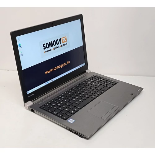 Toshiba Tecra A50-C  Notebook/Laptop, 15,6" FHD IPS Kijelző,  Intel® Core™ i7-6500U Processor, 16GB DDR4 Memória, 256GB  SSD, eredeti Microsoft Windows 10/11