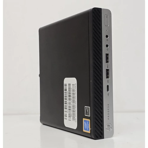 HP ProDesk 600 G4  Mini PC,  Intel® Pentium® Gold G5500 3,80 GHz Processor, 8GB DDR4, 256GB SSD, WIFI, Bővítési lehetőségek, eredeti Microsoft Windows 10/11