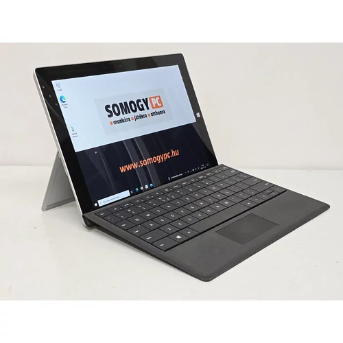 Microsoft Surface 3  Tablet/Laptop, 10,8"  1920x1280 Kijelző,  Intel® Atom™ x7-Z8700 Processor, 4GB DDR4 Memória, 128GB SSD, eredeti Microsoft Windows 10