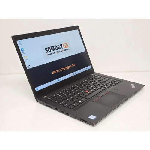 Szépséghibás, Lenovo ThinkPad T480s,  Notebook/Laptop, 14" FullHD IPS Kijelző,  Intel® Core™ I5-8350U processzor, 16GB DDR4 Memória, 256GB SSD,  Bővítési lehetőségek, eredeti Microsoft Windows 11