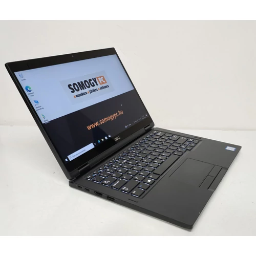 Dell Latitude 7390 2in1, Notebook/Tablet, 13.3" FHD IPS Touch Kijelző,  Intel® Core™ i5-8250U  processzor, 8GB  Memória, 256GB NVMe SSD, eredeti Microsoft Windows 10 / 11