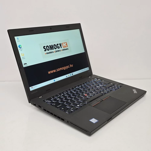 Lenovo Thinkpad T470p, Notebook/Laptop, 14" WQHD (2560x1440) IPS kijelző,  Intel® Core™ i7-7820HQ  processzor, 16GB DDR4 Memória, 512GB NVMe SSD,  Nvidia 940MX 2GB Videokártya, eredeti Microsoft Windows 11