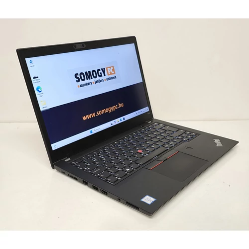 Lenovo ThinkPad T480S Notebook/Laptop, 14" WQHD (2560*1440 )IPS Kijelző,  Intel® Core™ i5-8350U Processzor, 8 GB DDR4 Memória, 256GB  SSD, Bővítési lehetőségek, eredeti Microsoft Windows  11