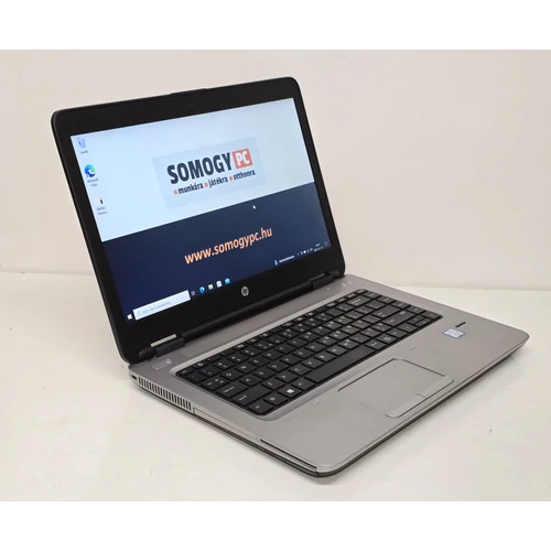 HP Probook 640 G3 Notebook/Laptop, 14" FHD Kijelző,  Intel® Core™ i5-7200U Processzor, 16GB DDR4 Memória, 256GB NVMe SSD, Bővítési lehetőségek, eredeti Microsoft Windows  10