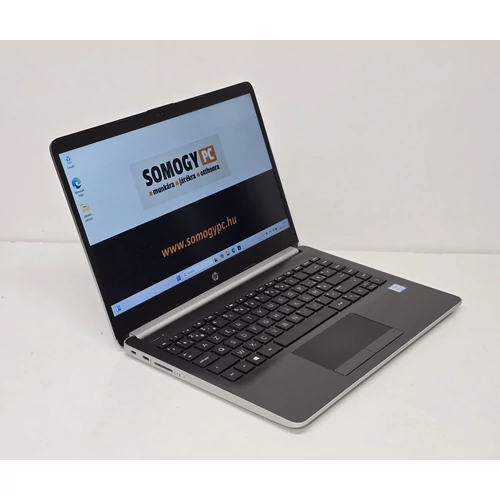 HP 14 - CF0087 Laptop/Notebook, 14" FHD kijelző, Intel® Core™ I3-7020U processzor, 8GB DDR4 Memória, 128GB SSD, eredeti Microsoft Windows 11