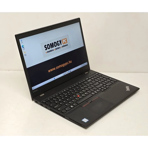 Lenovo ThinkPad T570,  Notebook/Laptop, 15,6" FullHD IPS Kijelző,  Intel® Core™ I5-6300U processzor, 8GB DDR4 Memória, 256GB SSD,  Bővítési lehetőségek, eredeti Microsoft Windows 11