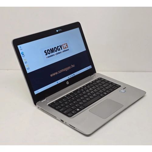 Értékcsökkentett, HP Probook 440 G4 Notebook/Laptop, 14" HD Kijelző,  Intel® Core™ i5-7200U Processzor, 8GB DDR4 Memória, 240GB SSD, Bővítési lehetőségek, eredeti Microsoft Windows  11