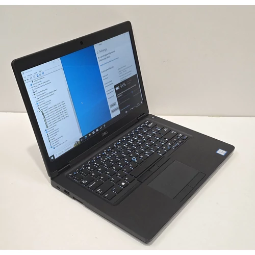Dell Latitude 5490 Notebook/Laptop, 14"  FULL HD Kijelző,  Intel® Core™ I5-8350U processzor, 8GB DDR4 Memória, 256GB M.2 SSD, UHD Graphics, Bővítési lehetőségek, eredeti Microsoft Windows 10 / 11