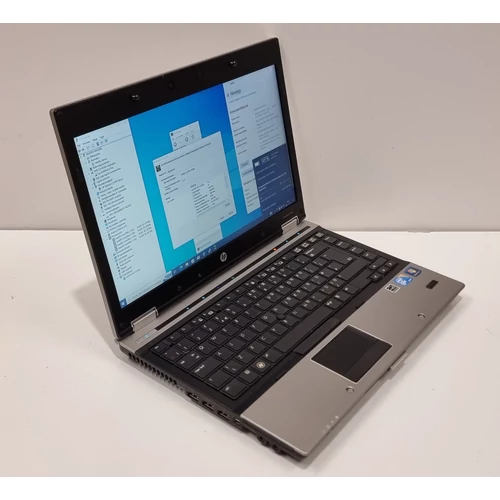 HP EliteBook 8440p, Notebook/Laptop, 14" HD+ Kijelző,  Intel® Core™ I7-620M processzor, 4GB DDR3 Memória, 250GB HDD, Bővítési lehetőségek, eredeti Microsoft Windows 10