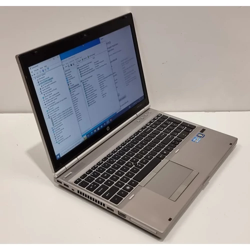HP EliteBook 8560p, 15,6" HD Kijelző,  Intel® Core™ I5-2540M processzor, 6GB DDR3 Memória, 250GB SSD, eredeti Microsoft Windows 10