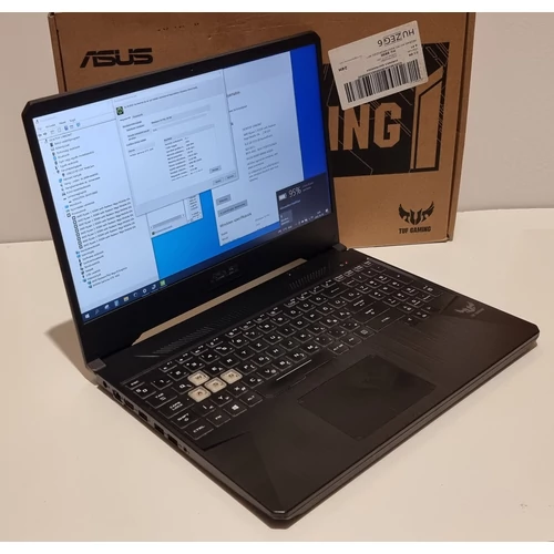 ASUS TUF Gaming FX505DT, 15,6," FULL HD 120Hz Kijelző,  AMD Ryzen™ 5 3550H processzor, 16GB DDR4 Memória, 1TB NVMe SSD, GTX 1650, eredeti Microsoft Windows 10