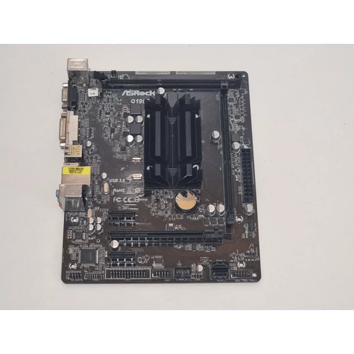 Asrock Q1900M Alaplap, 4 Magos CPU-val