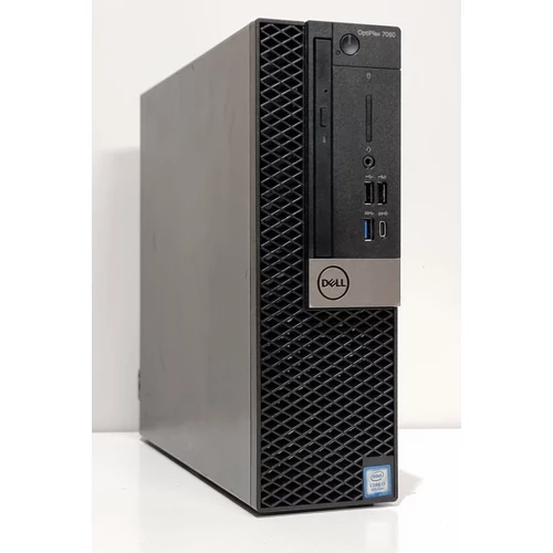 Dell Optiplex 7060 SFF, Asztali számítógép/PC,  i7-8700 Processor, 16GB DDR4, 256GB NVMe SSD, Bővítési lehetőségek, eredeti Microsoft Windows 10/11