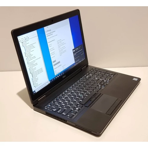 Dell Latitude E5570 Notebook/Laptop, 15,6" HD Kijelző,  Intel® Core™ I5-6300U processzor, 8GB DDR4 Memória,128GB SSD, eredeti Microsoft Windows 10, 1 év garancia
