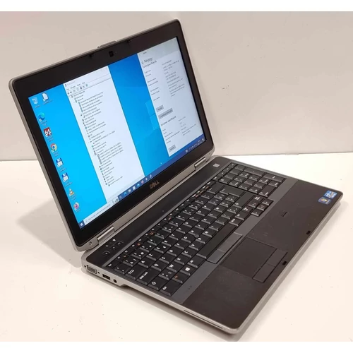 DELL Latitude E6530,  Notebook/Laptop, 15,6"  FULL HD  Kijelző,  Intel® Core™ I5-3340M processzor, 8GB DDR3 Memória, 128GB SSD, Bővítési lehetőségek, eredeti Microsoft Windows 10