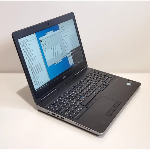 Dell Precision 7510, 15,6" FULL HD  Kijelző,  Intel® Core™ i7-6820HQ processzor, 24GB DDR4 Memória,  512GB SSD + 500GB SSHD, Nvidia 4GB Videokártya, Magyar billentyűzet, eredeti Microsoft Windows 10