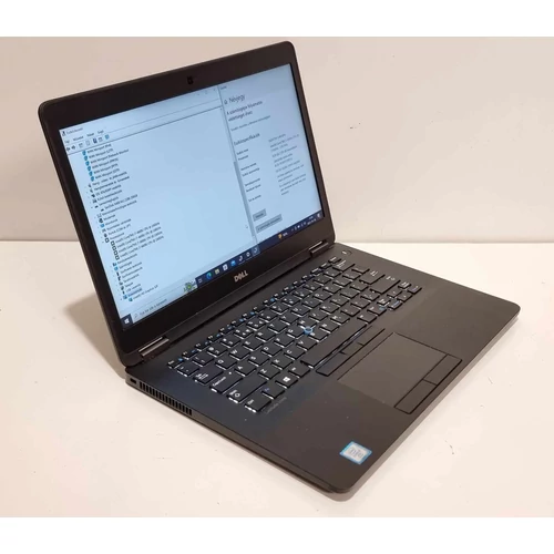 Dell Latitude E7470 Notebook/Laptop, 14"  FULL HD IPS Kijelző,  Intel® Core™ I7-6600U processzor, 8GB DDR4 Memória, 256GB M.2 SSD, eredeti Microsoft Windows 10