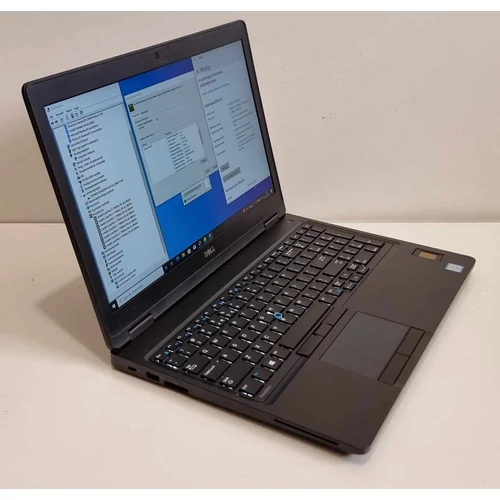 Dell Precision 3520 Notebook/Laptop, 15,6"  FULL HD Kijelző,  Intel® Core™ i7-7700HQ processzor, 16GB DDR4 Memória, 512GB M.2 SSD, Nvidia Quadro M620 videokártya eredeti Microsoft Windows 10