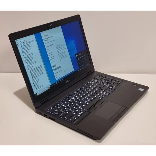 Dell Precision 3520, 15,6" FULL HD IPS  Kijelző,  Intel® Core™ i7-7700HQ processzor, 16GB DDR4 Memória, 512GB NVMe SSD, Nvidia 2GB Videokártya, eredeti Microsoft Windows 10