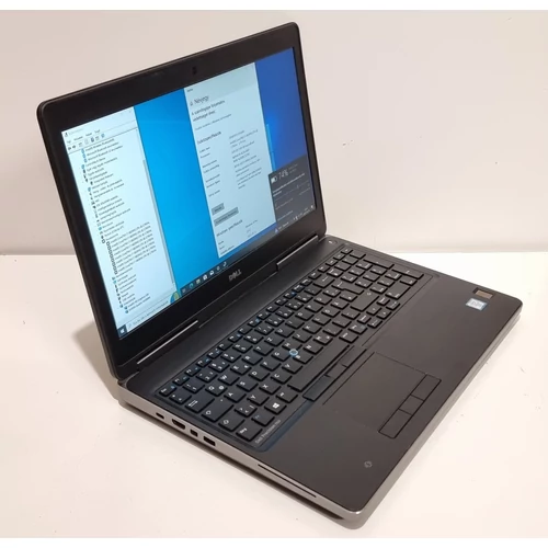 Dell Precision 7510, 15,6" FULL HD  Kijelző,  Intel® Core™ i7-6820HQ processzor, 16GB DDR4 Memória,  Nvidia 4GB Videokártya, eredeti Microsoft Windows 10