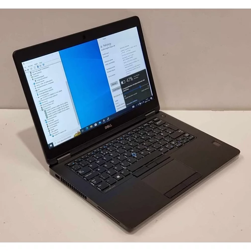 Dell Latitude E5470, Notebook/Laptop, 14" FHD IPS  Kijelző,  Intel® Core™ I5-6200U processzor, 8GB DDR4 Memória, 256GB SSD,  eredeti Microsoft Windows 10 