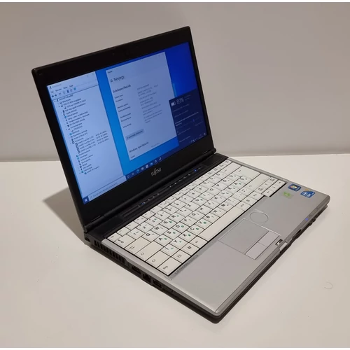 Fujitsu Lifebook S760, 13,3" HD Kijelző,  Intel® Core™ I5-520M processzor, 4GB DDR3 Memória, 320GB Merevlemez, Bővítési lehetőségek, eredeti Microsoft Windows 10