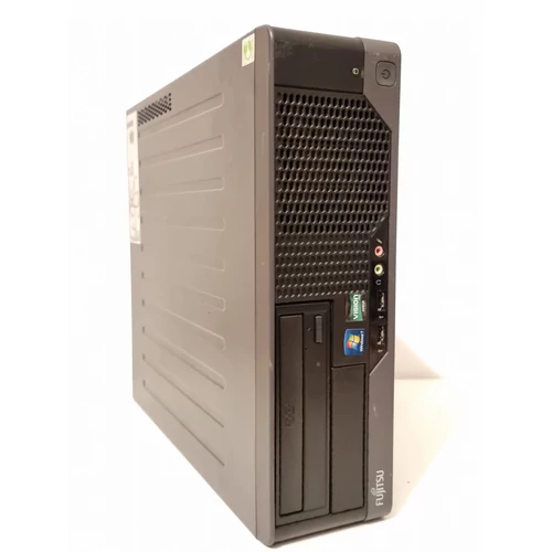 Fujitsu Esprimo E5645 SFF, AMD Athlon II X2 255 3.1GHz processzor, 4GB DDR3 memória, 500GB SATA3 merevlemez, eredeti Microsoft Windows 10