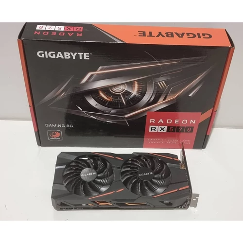 GIGABYTE Radeon RX 570 8GB GDDR5 (GV-RX570GAMING-8GD) Videokártya