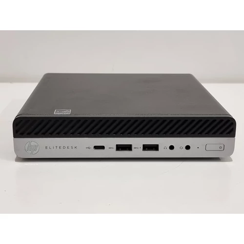 HP EliteDesk 800 G3 Mini PC , Intel® Core™ i3-6300T processzor, 8GB DDR4, 128GB SSD, eredeti Microsoft Windows 10
