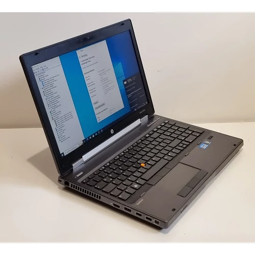HP EliteBook 8560W, Laptop/Notebook, Hordozható munkaállomás, 15,6" HD+ Kijelző,  Intel® Core™ I7-2620M processzor, 8GB DDR3 Memória, 500GB SSHD, eredeti Microsoft Windows 10