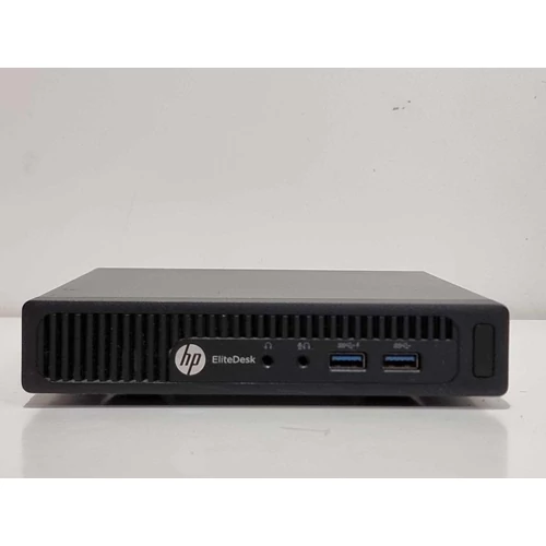 HP EliteDesk 705 G3 DM Mini PC , A12-9800E 4 Magos  processzor, 8GB DDR4, 256GB SSD, Wifi, Bővítési lehetőségek, eredeti Microsoft Windows 10