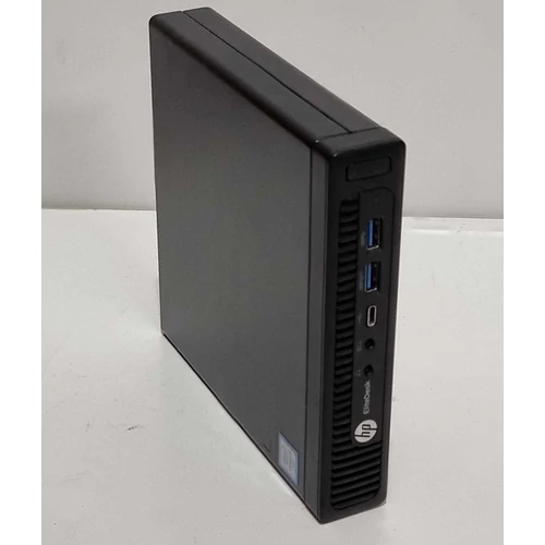 HP EliteDesk 800 G2 DM Mini PC,  Intel® Core™ i3-6100T Processor, 8GB DDR4, 256GB SSD, eredeti Microsoft Windows 10