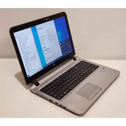 HP ProBook 450 G3, Notebook/Laptop, 15,6"  HD Kijelző,  Intel® Core™ I5-6200U processzor, 4GB DDR4 Memória,  256GB M.2 SSD,  Bővítési lehetőségek, eredeti Microsoft Windows 10
