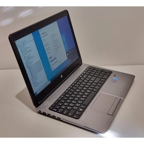HP ProBook 650 G1 Notebook/Laptop, 15.6" HD Kijelző,  Intel® Core™  i5-4210M processzor, 8GB DDR3 Memória, 120GB SSD, Bővítési lehetőség, eredeti Microsoft Windows 10