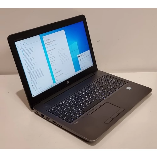 HP ZBook 15 G3, 15,6," FULL HD  Kijelző,  Intel® Core™ I7-6820HQ processzor, 16GB DDR4 Memória, 256GB NVMe SSD, 2GB Videokártya, eredeti Microsoft Windows 10